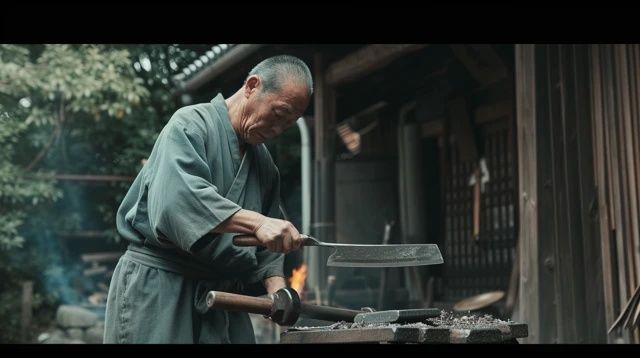 高品质火车弹簧钢锻造切片刀制作工艺揭秘！