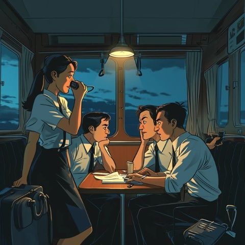 1959年夏季，从沈阳开往北京的12次列车，在暴风雨的夜晚突然神秘消失