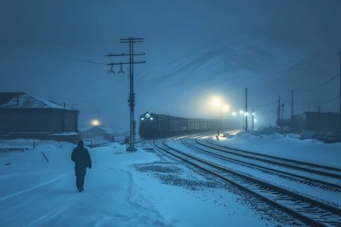 寒冷冬日，深山父亲抱着病重婴儿挤火车，陌生人的举动令人动容