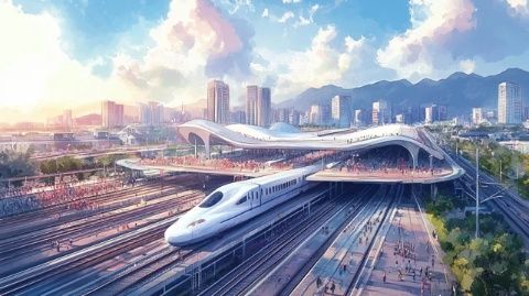 长清站2025年1月5日起调整列车运行图，青岛郑州方向高铁增至26趟。