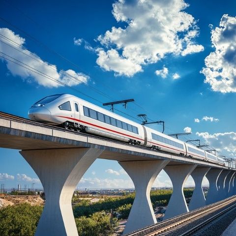 中国高铁领跑全球：4万公里网络、350km/h极速，展望超高速磁悬浮未来