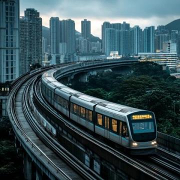 北京西到香港西九龙首发复兴号列车随拍